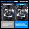 Steering Wheel Buttons for Mercedes-Benz C250 C300 C350 C-Class (W205) 2016-2018 for Mercedes-Benz GLC Class Steering Wheel Button Cover Replaces