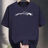 Minimalist Style TShirt for Unisex UnisexRound Neck Short Sleeve Tee Shirts Funny Race Car Printed TShirts for Unisex Unisex Tops