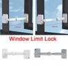 No Punching Window Limit Lock ABS Window Latch New Window Stopper  Window