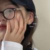 3 пары Минималистичные серьги-кольца-обнимашки из нержавеющей стали для женщин Золотой цвет Маленький круглый 8/10/12 мм Панк Унисекс Рок Серьги