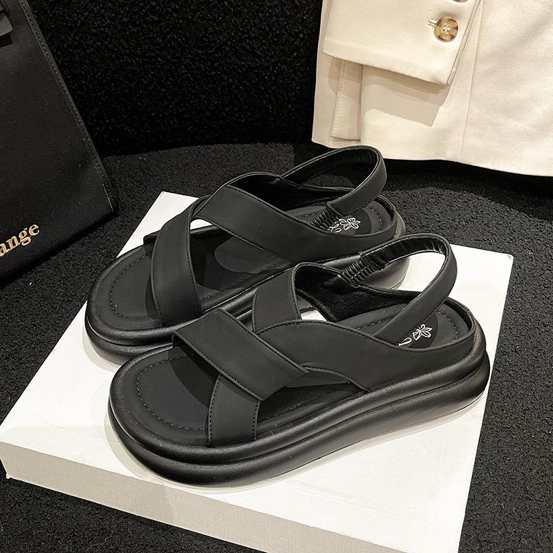 Ladies' Summer Thick Bottom Beach Roman Sandals