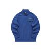 Мужская толстовка свитшот Street Sport из флиса, теплая, свободная, с воротником-стойкой, пуловер, цвет Wilderness-Blue, T11M211204F-RB