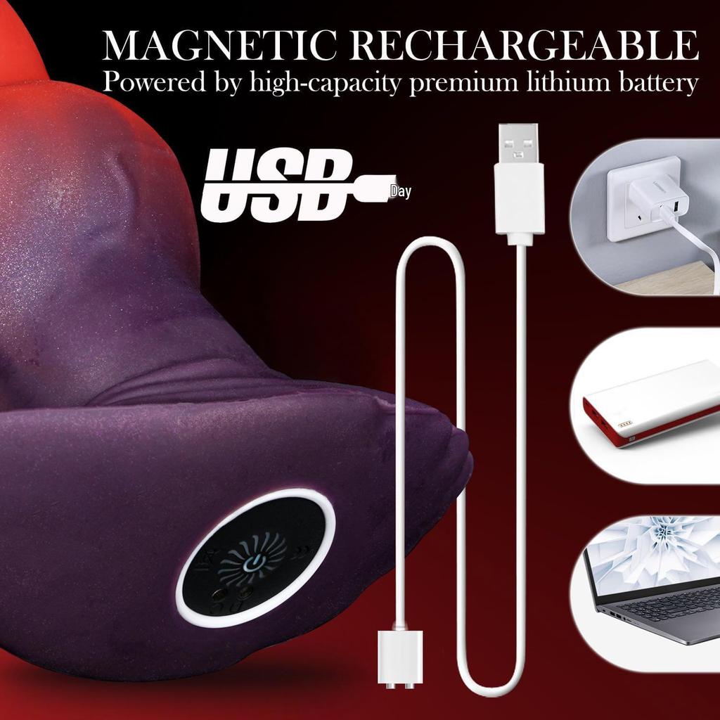 Силиконовый Анальный Дилататор в Форме Животного с Вибрацией для Мужчин и Женщин SM Игрушка