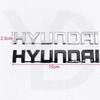 Значок Для Hyundai ABS Логотип Автомобиля Santa Fe Elantra Tucson I20 Ix25 Sonata I30 I10 Ix35 N Line Наклейки на Кузов Задняя Наклейка Аксессуар RR77