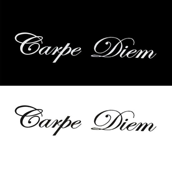 Автомобильная наклейка "Carpe Diem"
