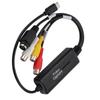 S Video to USB Type C Cable Adapter Converters Video Capture Card Adapter PC Cable for NTSC Capture Device