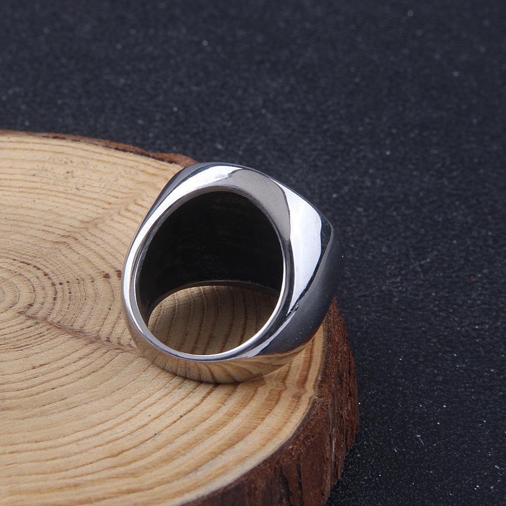 Dual Norse Wolf Ring Stainless Steel Viking Fenrir Ring Wizard Warrior Hunter Wolf Head Rings Gift for Men