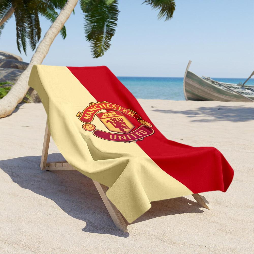 Manchester Beach Towel Soft Durable Quick-Dry Comfortable Lightweight