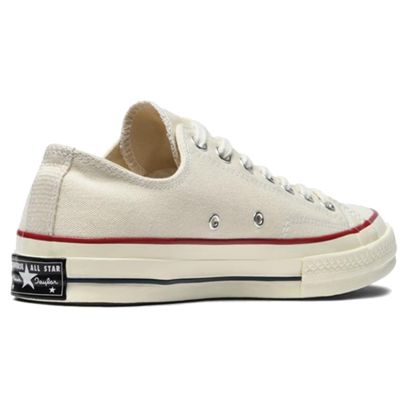 Converse Chuck 70 Low Comfortable Low-Top Canvas Shoes Unisex Off-White
