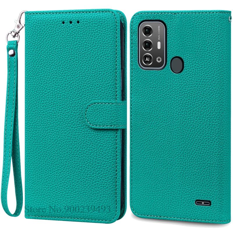 For ZTE Blade A53 Pro Case Soft Silicone Wallet Leather Case For ZTE Blade A53 Pro Case Flip Cover Coque Fundas