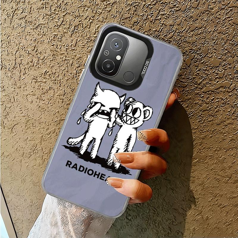 R-Radiohead Bnad Ударопрочный чехол для телефона для Xiaomi Poco X7 X6 X5 X3 Pro F7 Ultra M8 Redmi 15C 15 14C 13C 12C 10C 13 12 10