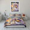 Winged warrior with staff. Bedding sets Duvet cover sets Duvet covers Pillowcases(1 * Duvet Cover 2 * Pillowcases without duvet insert)