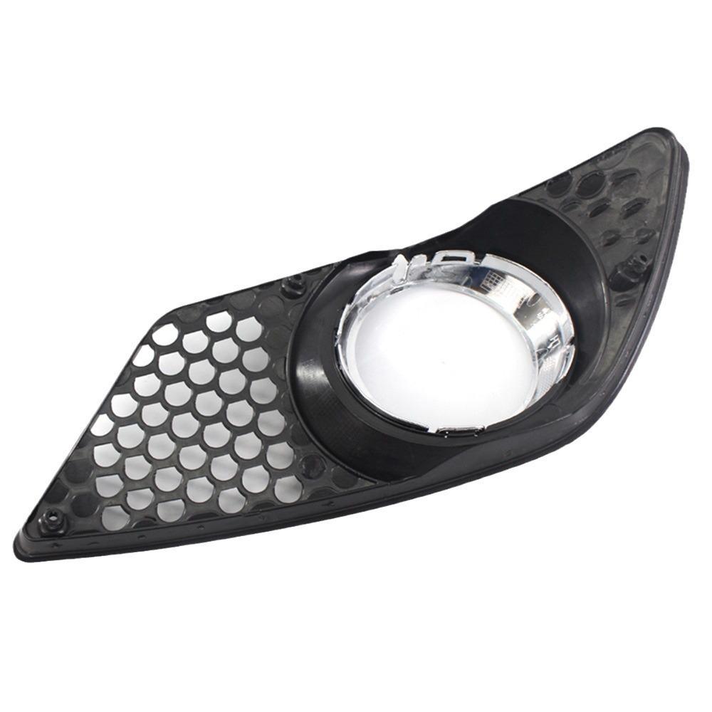 2008-2010 Mercedes-Benz C-Class W204 Honeycomb Fog Light Bezels & Grille Modification