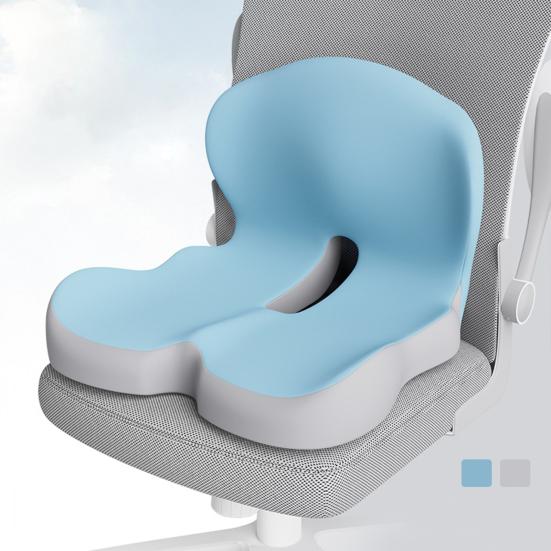 L-образная интегрированная подушка сиденья Подушка из пены с эффектом памяти с поясничной поддержкой Подушка для спины и сиденья для облегчения боли в копчике Автомобильное сиденье Офисное кресло