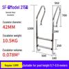 Beirong 2-Step Non-Embedded Swimming Pool Ladder