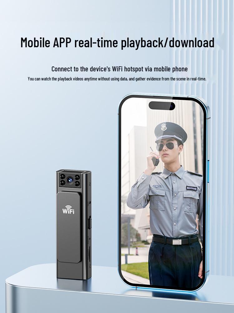Беспроводной комнатный монитор «все в одном» с видеокамерой и диктофоном для правоохранительных органов