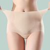 Women's Ultra Thin Ice Silk Show Tummy Underwear No Control Briefs Seamless