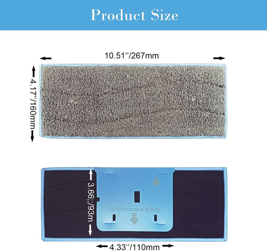 Моющиеся насадки для швабры, замена для пылесоса iRobot Braava Jet M6, многоразовые насадки для влажной и сухой уборки