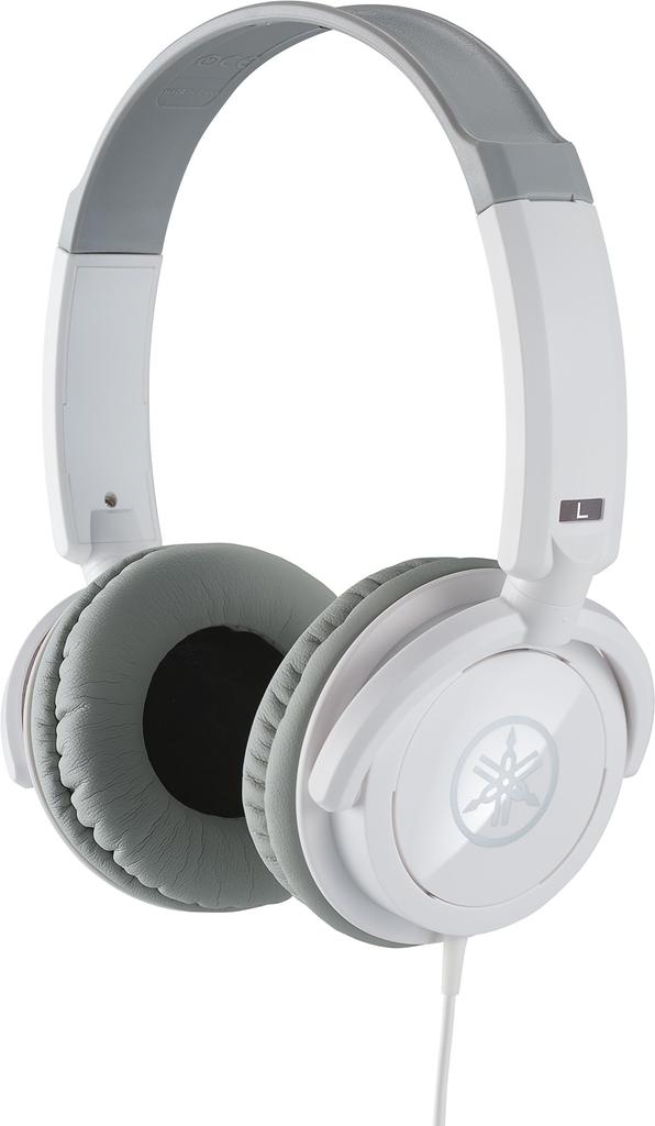 YAMAHA Headphones White Powerful Sound and Rich Tones Comfortable Fit That Reduces Fatigue Even When Used for Long Periods Conversion Stereo Plug
