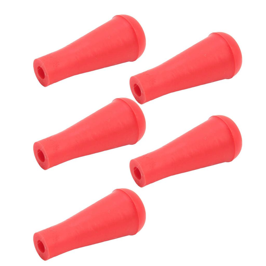 5 шт. 6 мм наконечники для стрел для стрельбы из лука мягкие резиновые наконечники для стрел с тупым концом для охоты