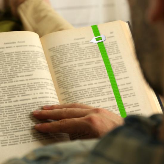 Эластичные закладки, металлический указатель, локатор для чтения, закладки, бесплатный локатор, закладки, практичный инструмент