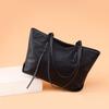 First Layer Cowhide Bag Large Capacity Handbag Trendy Fashion High Texture Women'S Armpit Bag Tote Bag