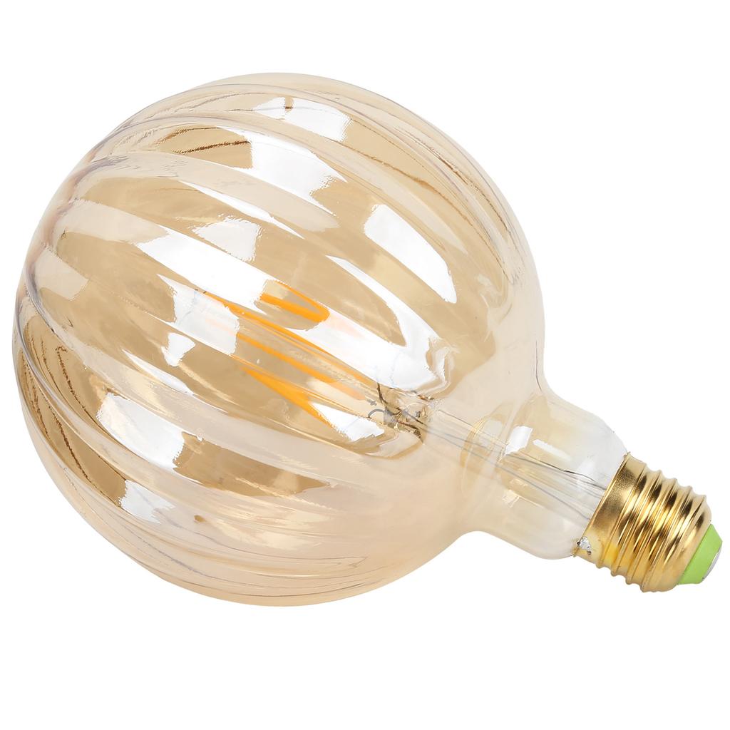 4W G125 Antique Bulb E27 WatermelonShape LED Filament Lamp Home Decoration 220V Warm Light