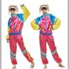 Halloween Suit Couple Vintage 70th Generation Disco Hippie Prom Show Adult Show