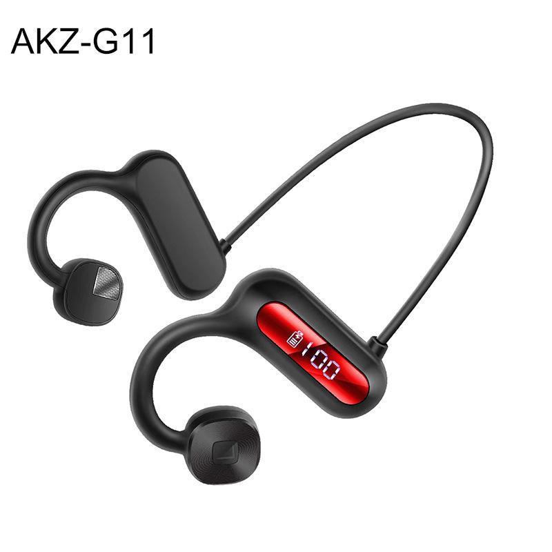 Наушники с костной проводимостью второго поколения, наушники с воздушной проводимостью, беспроводные Bluetooth-наушники, для спорта, бега