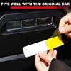Fog Light Yellow Tinted Cover Trim for Toyota Tacoma 2024 2025, Car Exterior Decoration Accessories (Vinly)