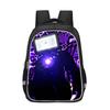 Kids School Backpack Boys Girls Large Capacity Lightweight Anti-Shock Spine Support Reflective Safety Stripes Oxford