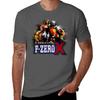 Футболка F-ZERO X Повседневная Простой Дизайн Рубашка с коротким рукавом