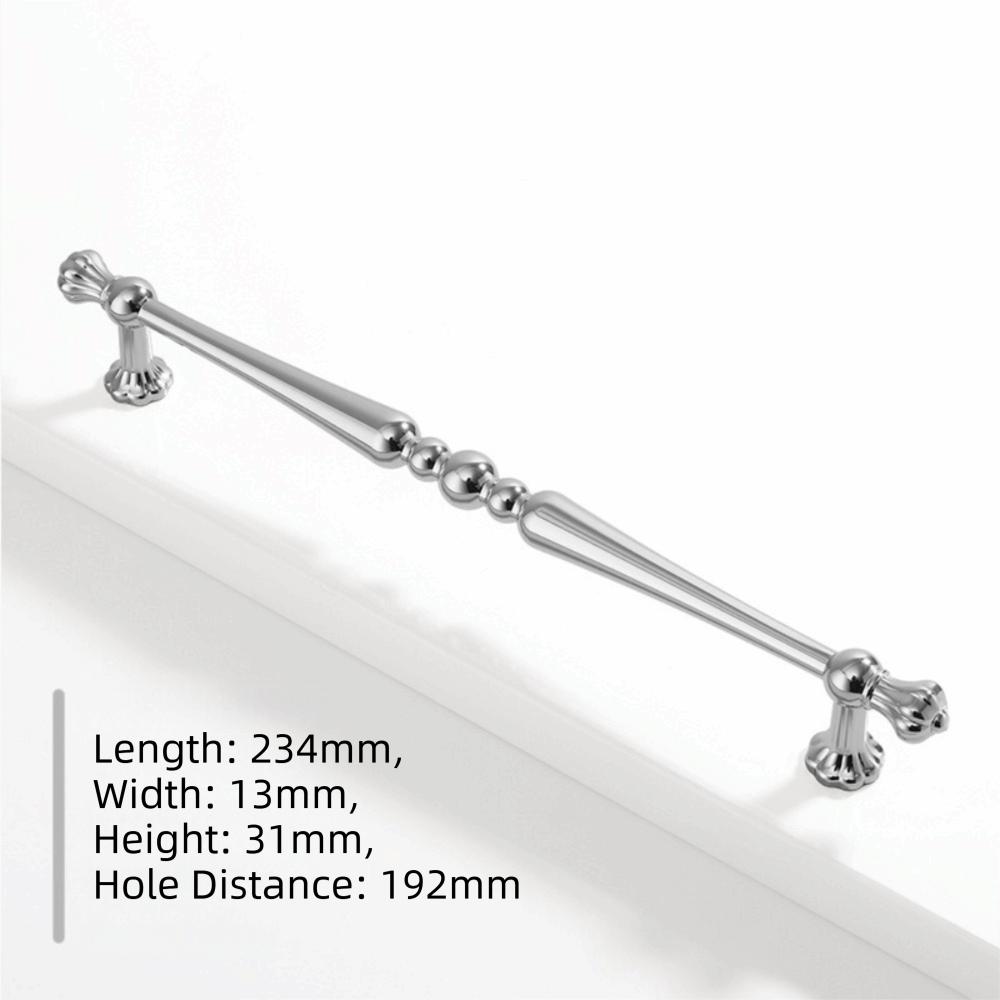 Modern Simple Cabinet Door Handle Zinc Alloy Cabinet Hardware Wardrobe Door Handle Kitchen Door