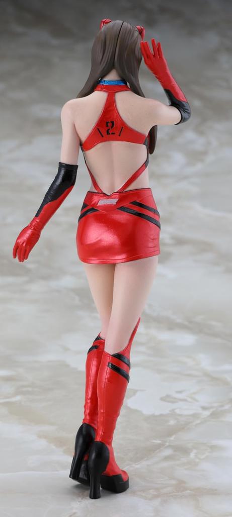 Hasegawa Real Figure Collection Evangelion Racing Circuit Mate Matsuda Asuka Langley Unpainted Resin Kit SP655 1/12 Ayaka/Shikinami (Figure)