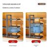 Youqin Kitchen Pot and Pan Organizer Rack