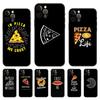 Чехол для телефона «Забавный пицца Лучшие друзья» для iPhone 5 5S 2020se 6 6s 7 8 plus x 10 XR XS 11 12 13 mini pro MAX, черная задняя крышка из ТПУ
