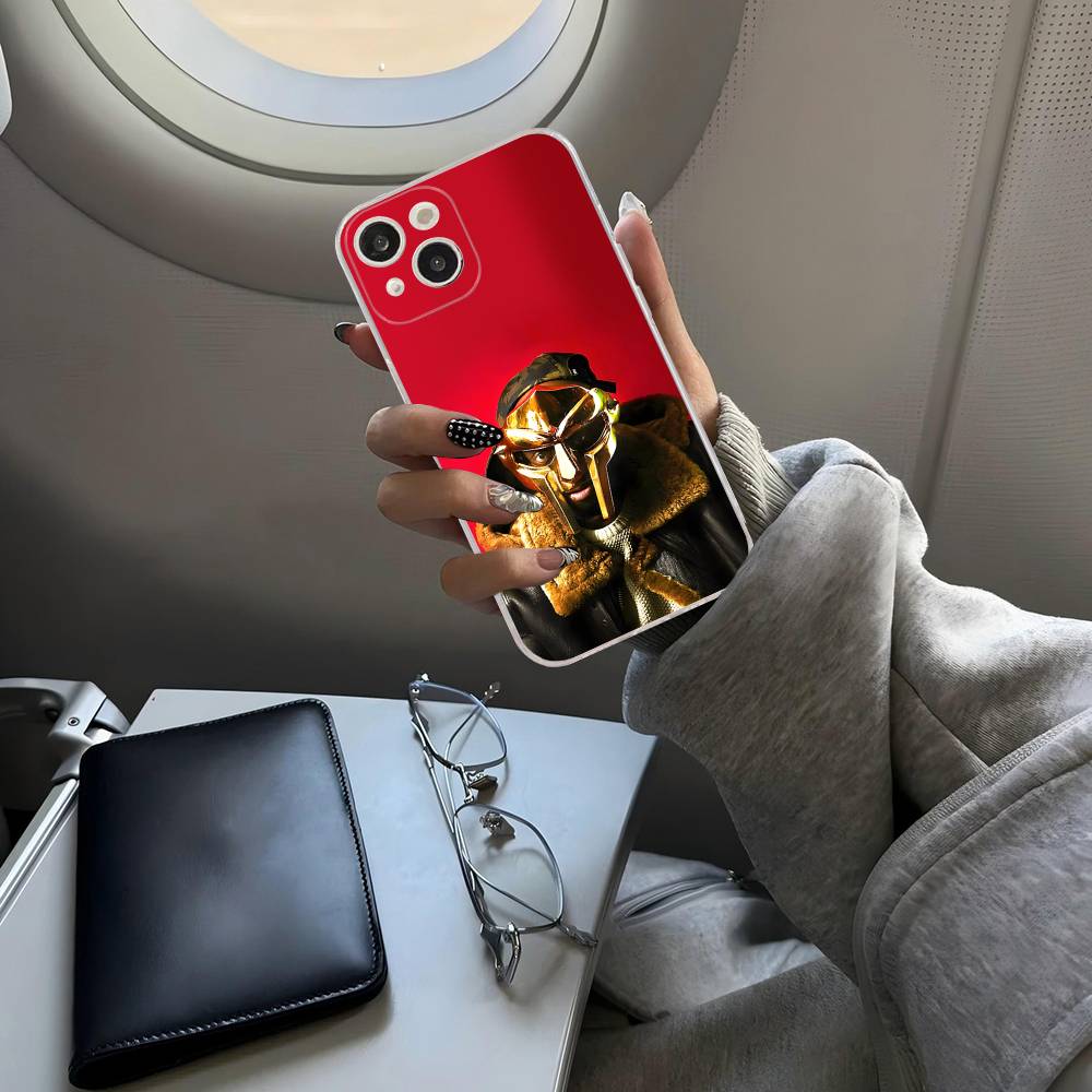 M-MF Rapper D-DOOM For IPhone 17 16 16e 15 14 13 12 11 Pro Max Mini Plus Phone Case