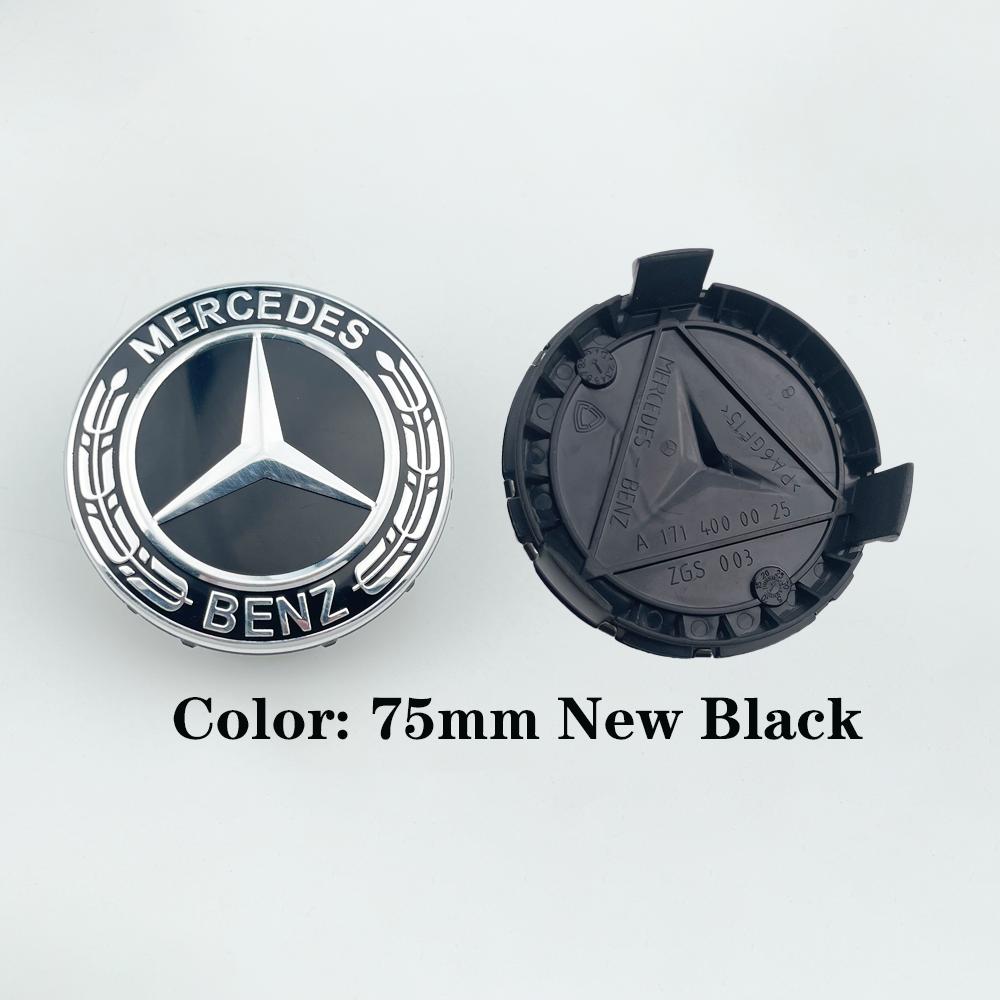 4pcs 75mm Car Wheel Center Logo Hub Cap For Mercedes Benz E300 W211 W205 W213 W203 C218 A207 CLA CLS E Class accessories