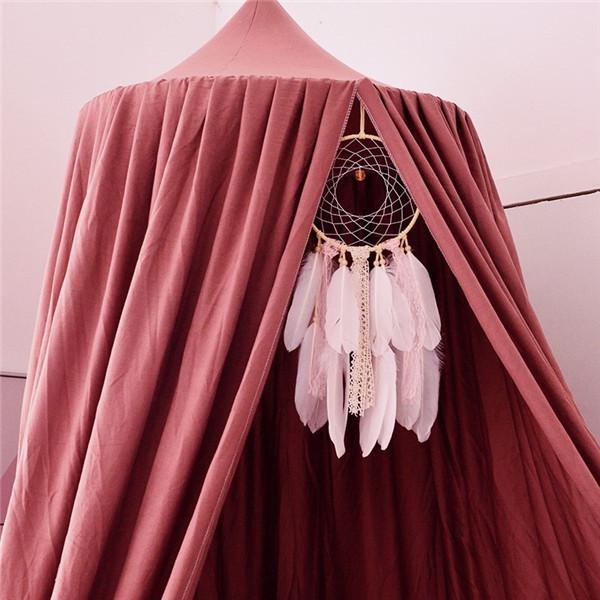 Постельные принадлежности принцессы, купол, занавеска для кровати, потолок, игровая кровать, палатка, палатка, затенение, москитная сетка, украшение для прикроватной тумбочки для девочек