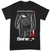 Friday The 13th Unisex Adult Bloody Poster T-Shirt