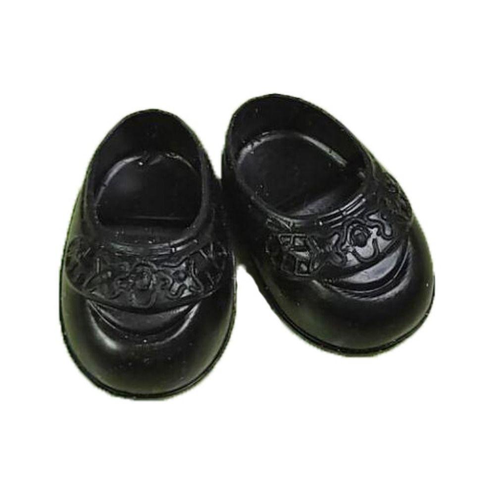 1 pairs PVC Doll Shoes Boots Cute General-Purpose Doll Body Shoes Mini Shoes for 17cm Dolls