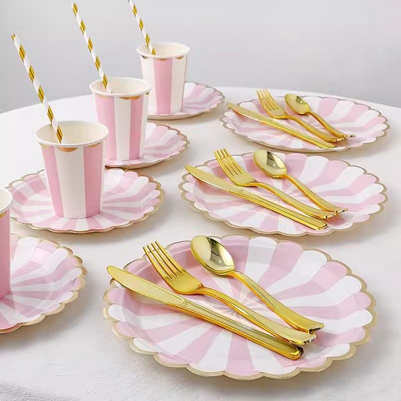 Disposable Party Plate Capybara Birthday Decoration Disposable Birthday Plate Dishes Cup Baby Shower Wedding Disposable Camping