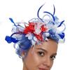 Flower Lady Headwear Bride's Headdress Hair Accessories Feathers Hat Hair Clip Fascinators Hat