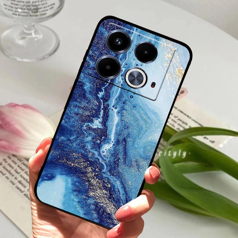 Чехол для Infinix Note 40 из мягкого силиконового ТПУ с рисунком животных, защитный чехол для Infinix Note 40 Pro 4G 5G 40 Pro Plus.