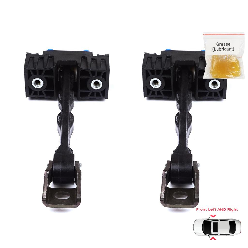 BDP1414-1 2 Pieces Front Door Stop Check Assy Limiter Strap for VW Jetta MK6 A6 5C6 1B 162 163 AV3 AV2 2010-2018 5C6837249