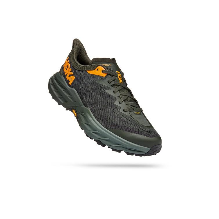 HOKA Speedgoat 5 Duffel Bag Thyme Мужские кроссовки черные 1123157-DBTH