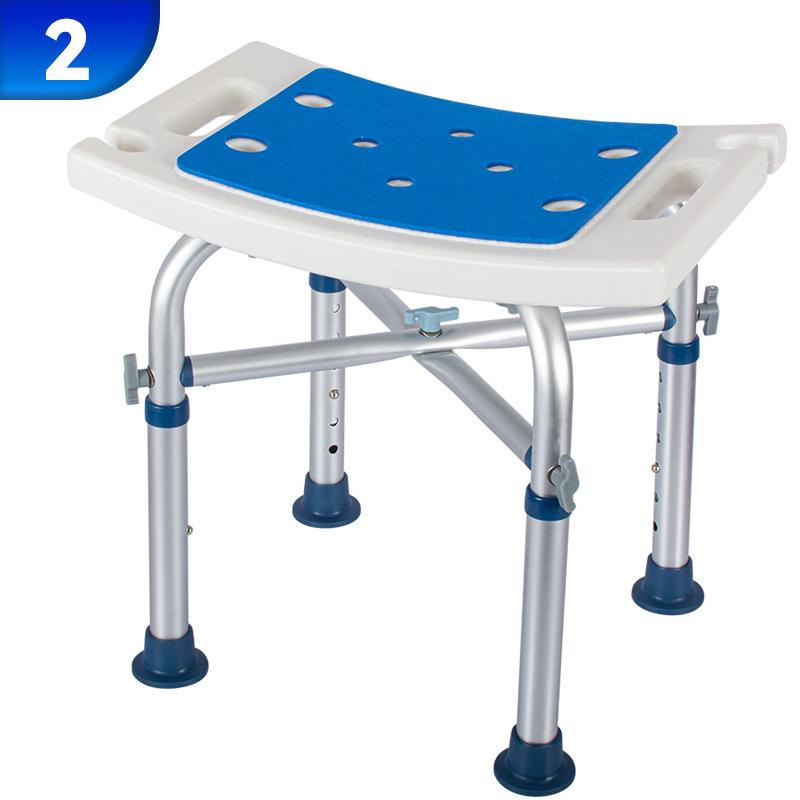 42СМ Противоскользящий Стул для Ванны для Пожилых и Беременных Женщин - Идеально подходит для Туалетов с Приседанием и Душевых