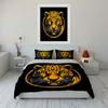 "Fierce golden predator allure" Bedding sets Duvet covers Pillowcases(1* Duvet Cover 2* Pillowcases without duvet insert)