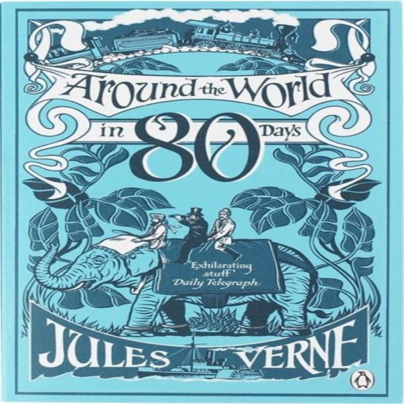 Around the World In Eighty Days by Jules Verne Paperback Book 9780141035871