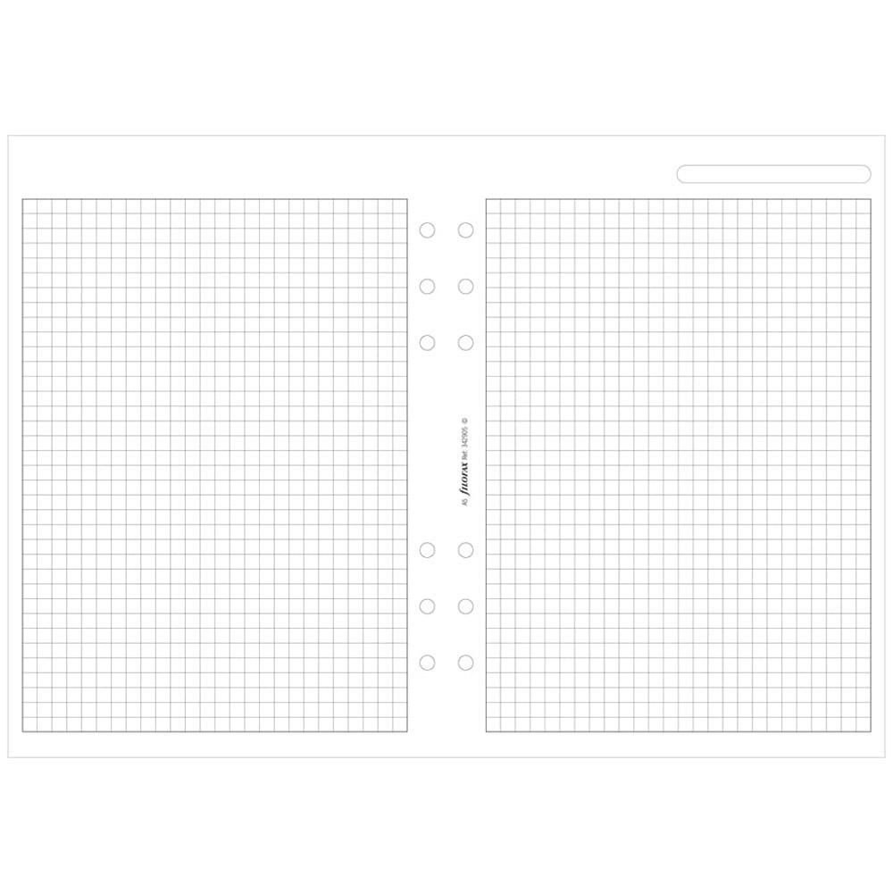 Filofax Filofax A5 органайзер сменный блок (белый) (в квадрате)